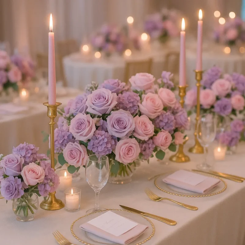 Events floral arrangement by The Enchanted Florist Co., Hamilton Ontario