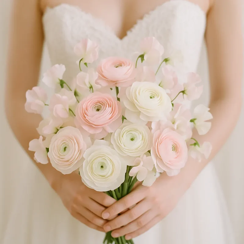 Weddings floral arrangement by The Enchanted Florist Co., Hamilton Ontario