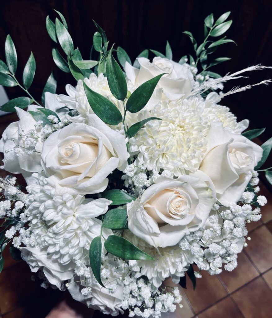 Wedding Flowers floral arrangement by The Enchanted Florist Co., Hamilton Ontario