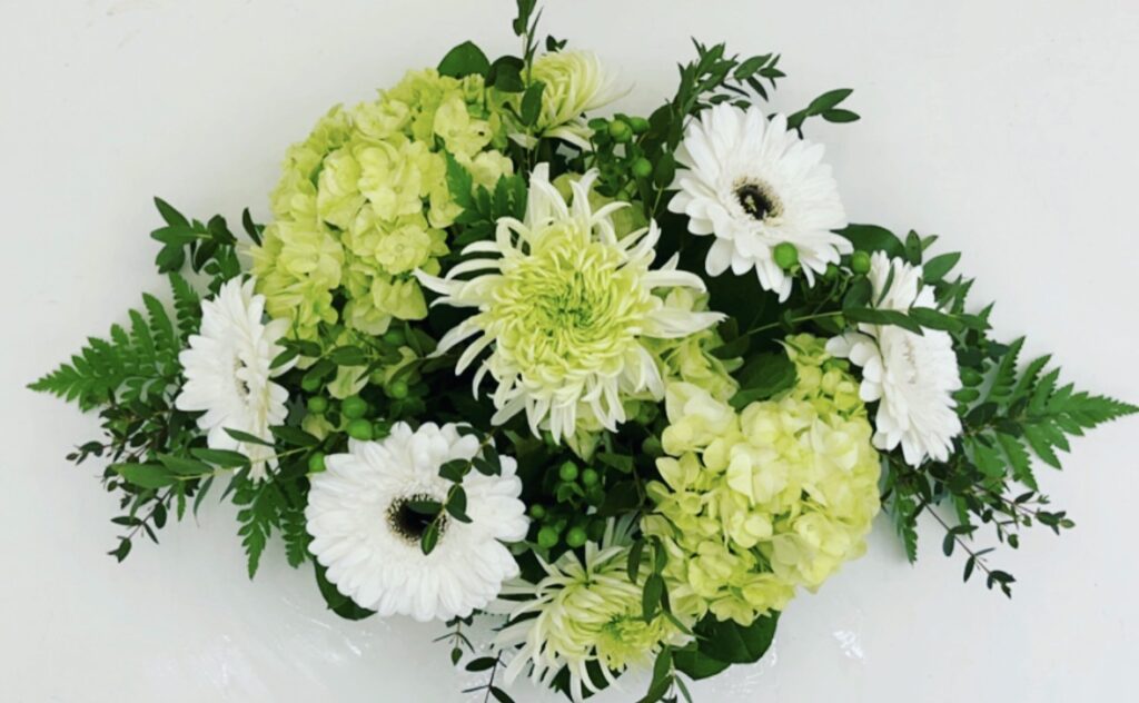 Wedding Flowers floral arrangement by The Enchanted Florist Co., Hamilton Ontario