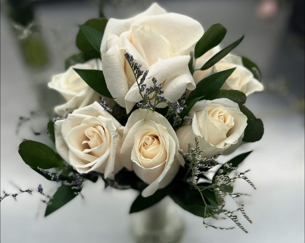 Wedding Flowers floral arrangement by The Enchanted Florist Co., Hamilton Ontario