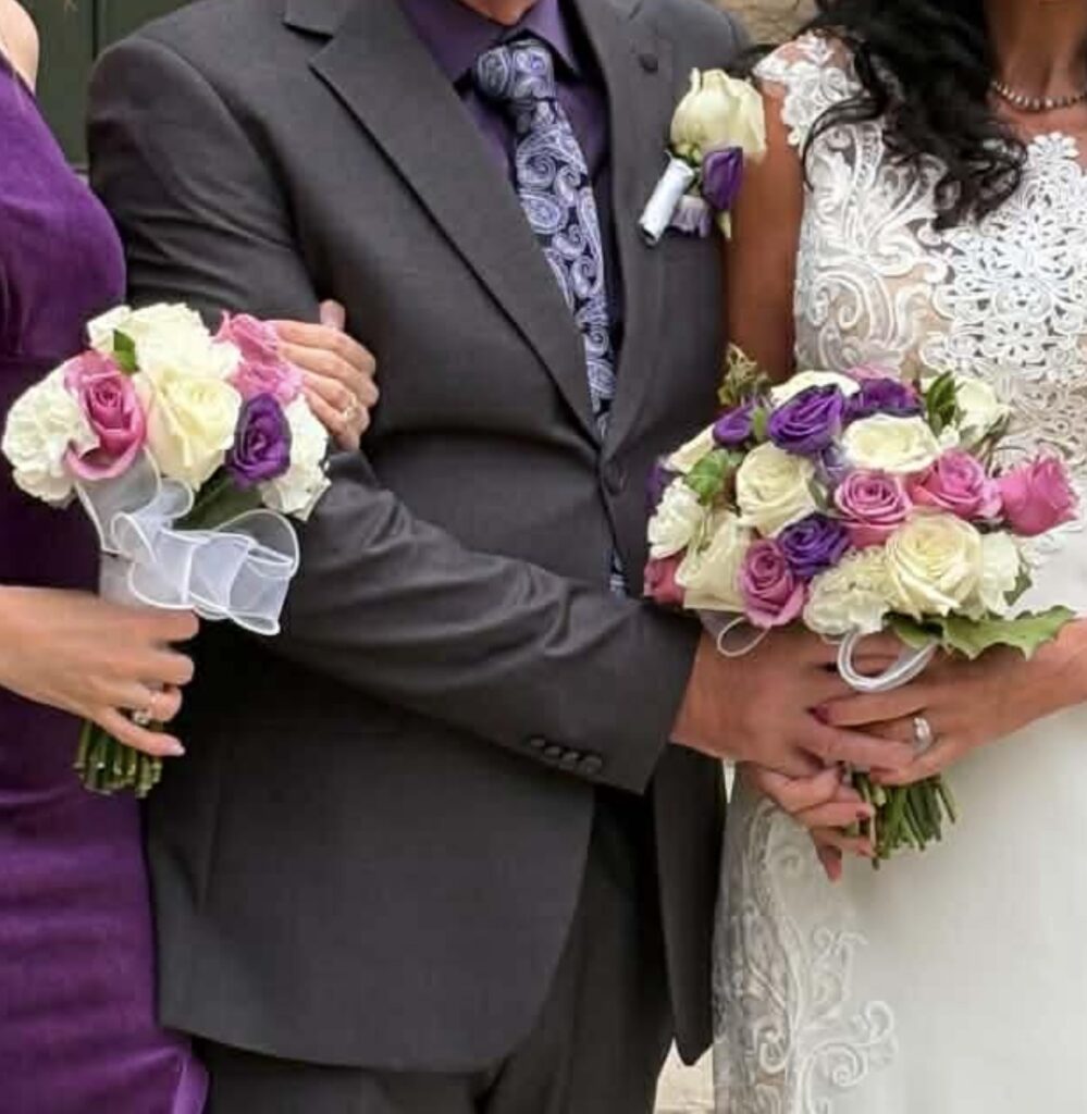 Wedding Flowers floral arrangement by The Enchanted Florist Co., Hamilton Ontario